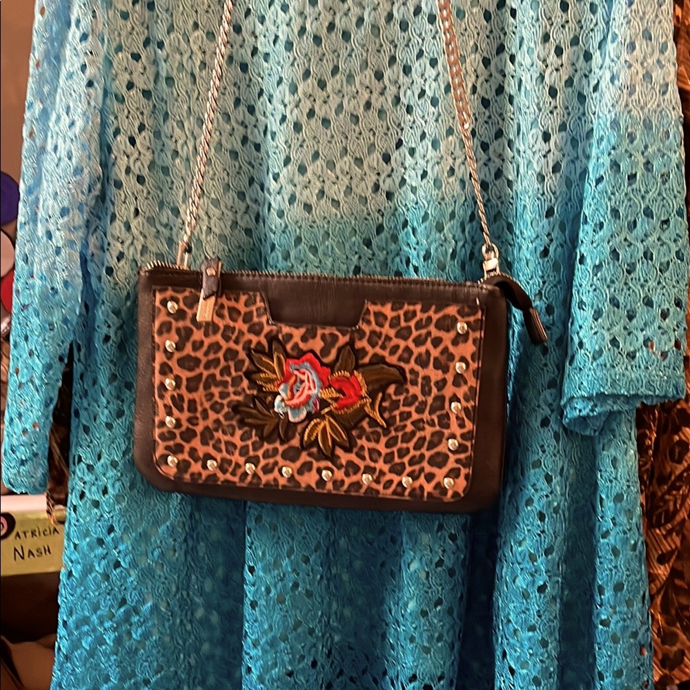 Crossbody Brown/Leopard Print Steve Madden